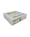 DALIA * APLIQUE CUADRADO 24W - ORO + BLANCO